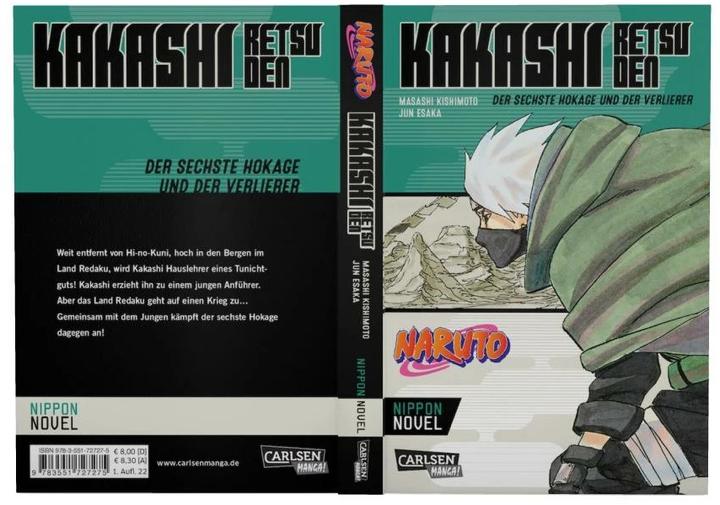Produktbild Naruto: Kakashi Retsuden - Der sechste Hokage und der Verlierer (Nippon Novel) (Deutsch, Masashi Kishimoto, 2022)