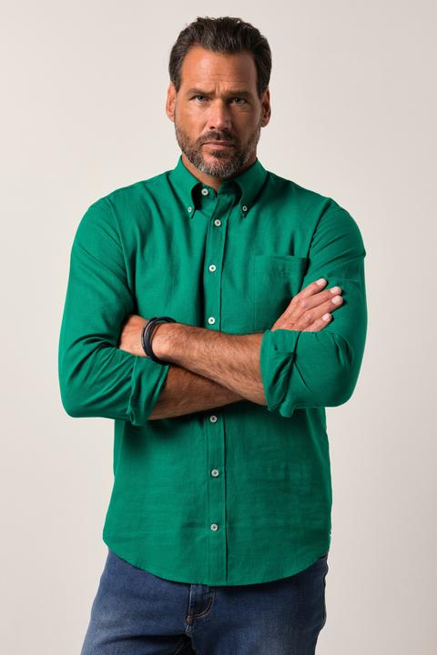 Actual product image JP1880 Linen Blend Shirt (5XL)