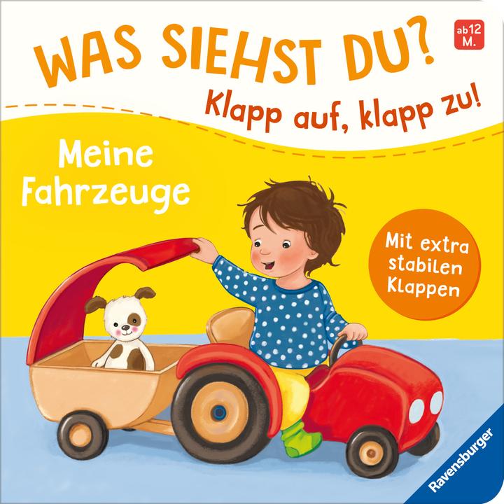 Produktbild Ravensburger Was siehst du? Klapp auf, klapp zu! Meine Fahrzeuge (Deutsch)