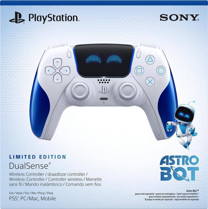 Image du produit Sony PlayStation DualSense Wireless Controller (Astro Bot Joyful Limited Edition) (CFI-ZCT1W) (PS5)