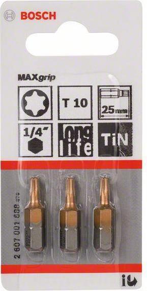 Actual product image Bosch Professional Zubehör Torx bit T 10 Accessories C 6.