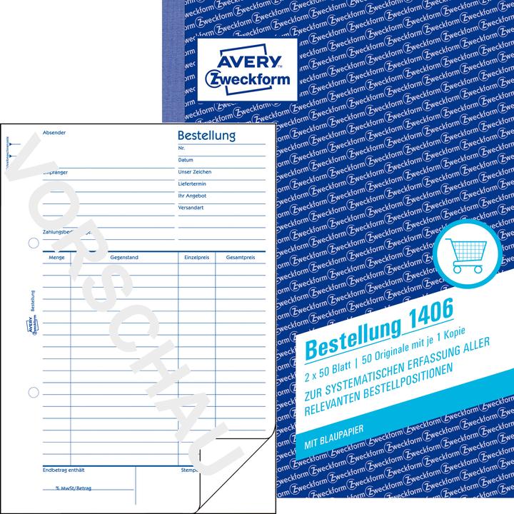 Image du produit Avery commande (50 x)