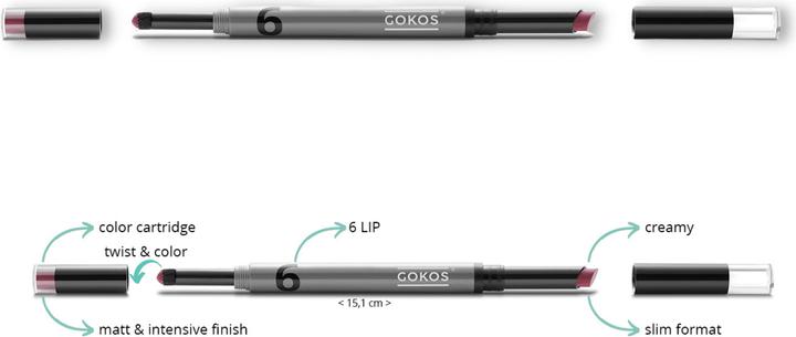 Immagine prodotto Gokos Lipcreator (607 Sii mio)