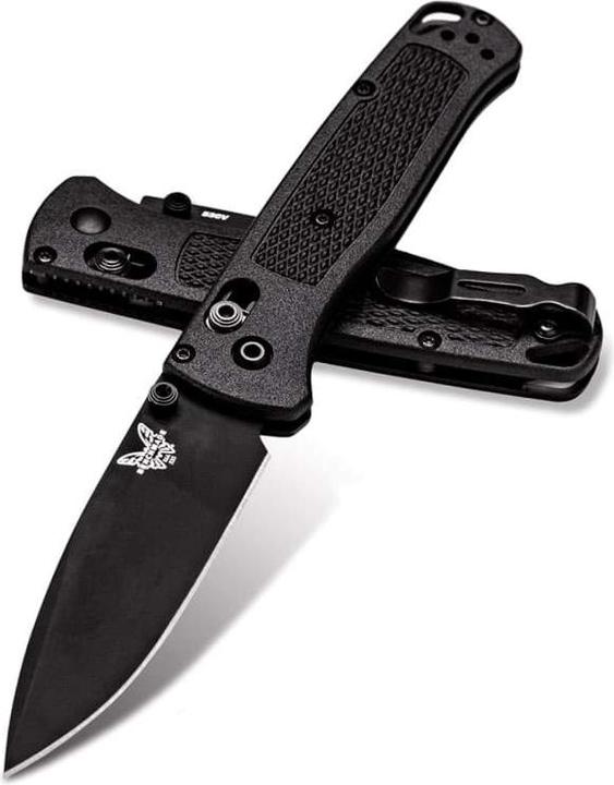 Actual product image Benchmade Bugout Black Plain (8.23 cm)