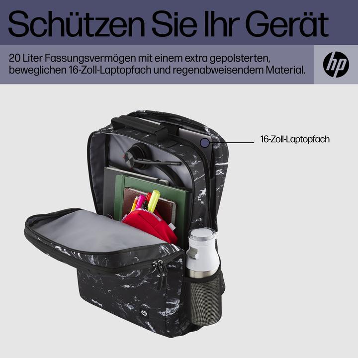 Actual product image HP Campus XL Marble Stone Backpack (20 l)