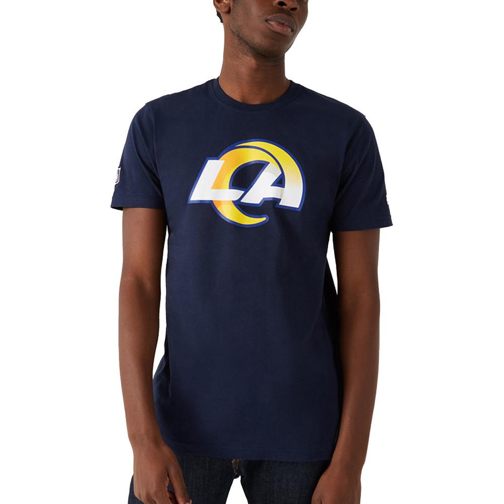 New Era, Herren, Shirt, Basic Shirt - NFL Los Angeles Rams navy - M, Blau, (M)