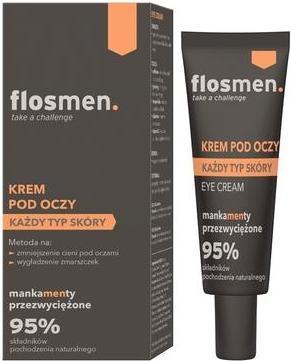 Produktbild Floslek Flosmen Eye Cream For All Skin Types 30ml (Augenpflege Crème, 30 ml, Tag)