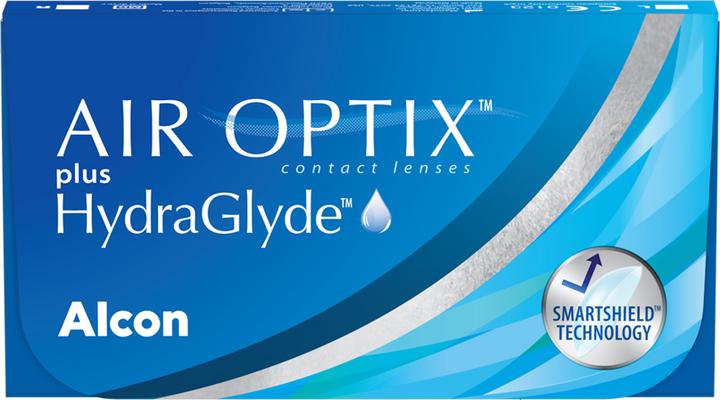 Actual product image Air Optix plus HydraGlyde (3 Piece, Monthly lens, Spherical)