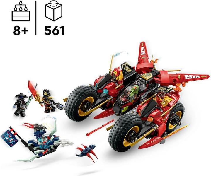 Productafbeelding LEGO NINJAGO Ninja-Actionflitzer (71844, LEGO Ninjago)