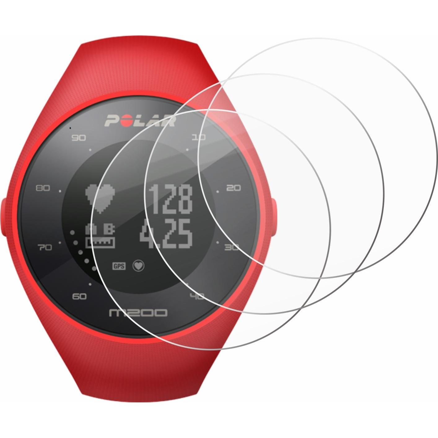 Thumbnail - Savvies Panzerglas Hartglas Displayschutz, Smartwatch Schutzfolie, Transparent