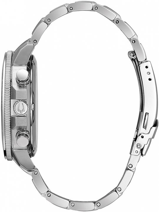 Actual product image Bulova 96B272 Heren horloge Marine Star Chronograaf (Chronograph, Rotatable bezel, 45 mm)