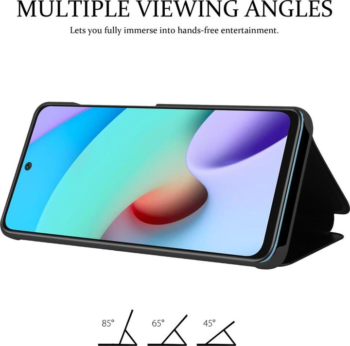 Immagine prodotto Cadorabo Copertina del libro dello specchietto retrovisore intelligente (Xiaomi Redmi 10, Xiaomi Redmi Note 11)