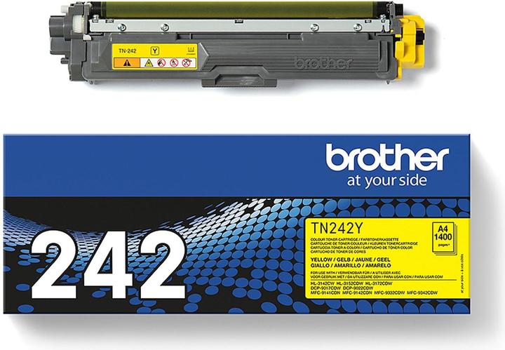 Actual product image Brother Tn-242y (Y)