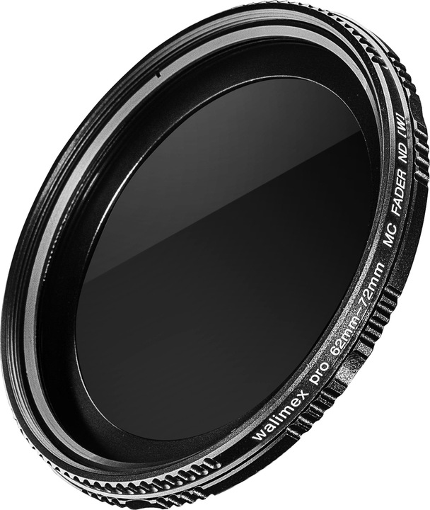 Produktbild Walimex pro pro ND-Fader ND2 - ND400 vergütet 62 mm (62 mm, ND- / Graufilter, 62 mm)