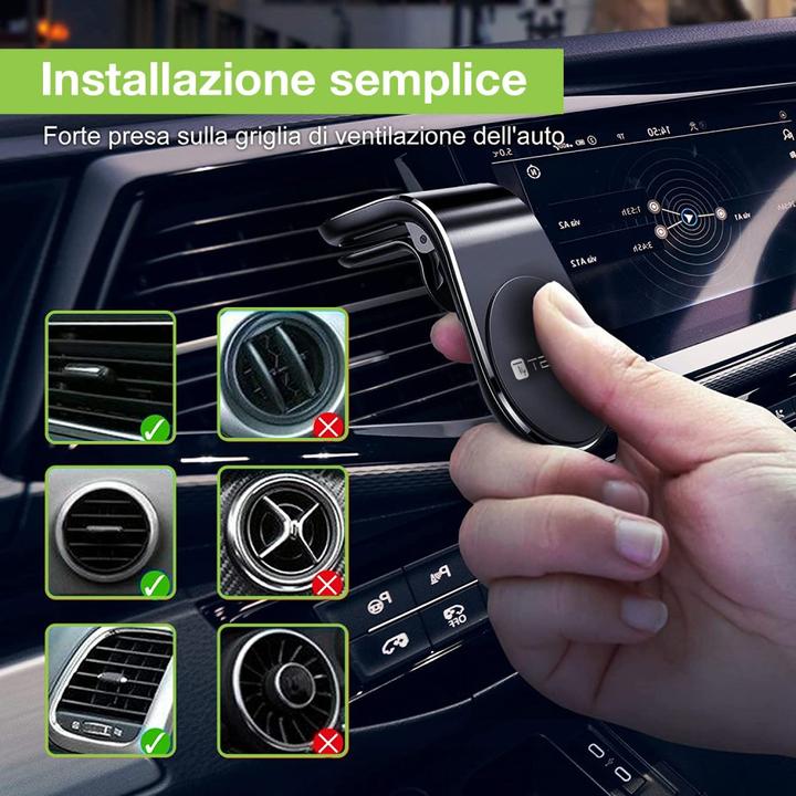 Image du produit Techly Magn. Support de voiture pour smartphone
