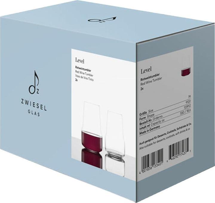 Immagine prodotto Zwiesel Bicchiere da vino rosso Livello 79 2 pezzi (55 cl, 2 Occhiali, Bicchieri da vino rosso)