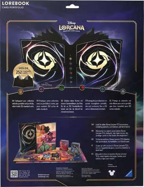 Produktbild Ravensburger Disney Lorcana Trading Card Game: Set 5-8 -Sammelmappe Motiv C