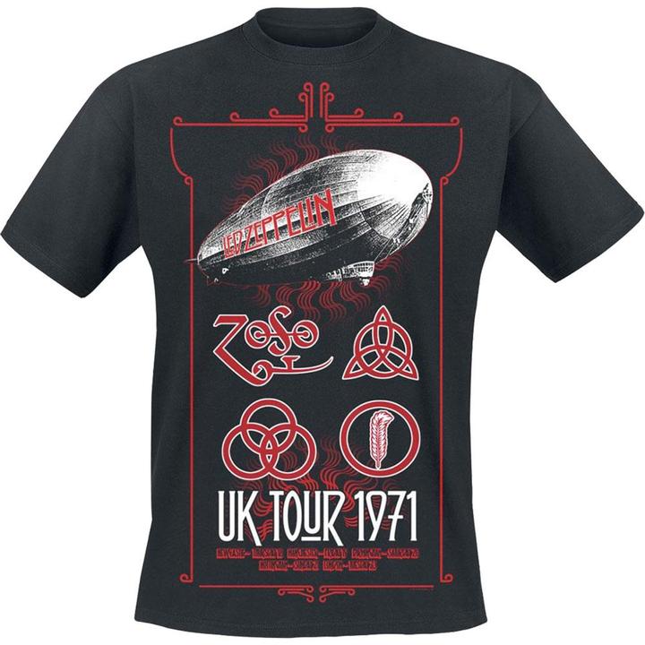 Produktbild Led Zeppelin UK Tour '71 TShirt (S)