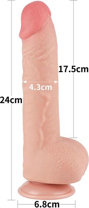 Produktbild Lovetoy Skin Dildo 24 cm