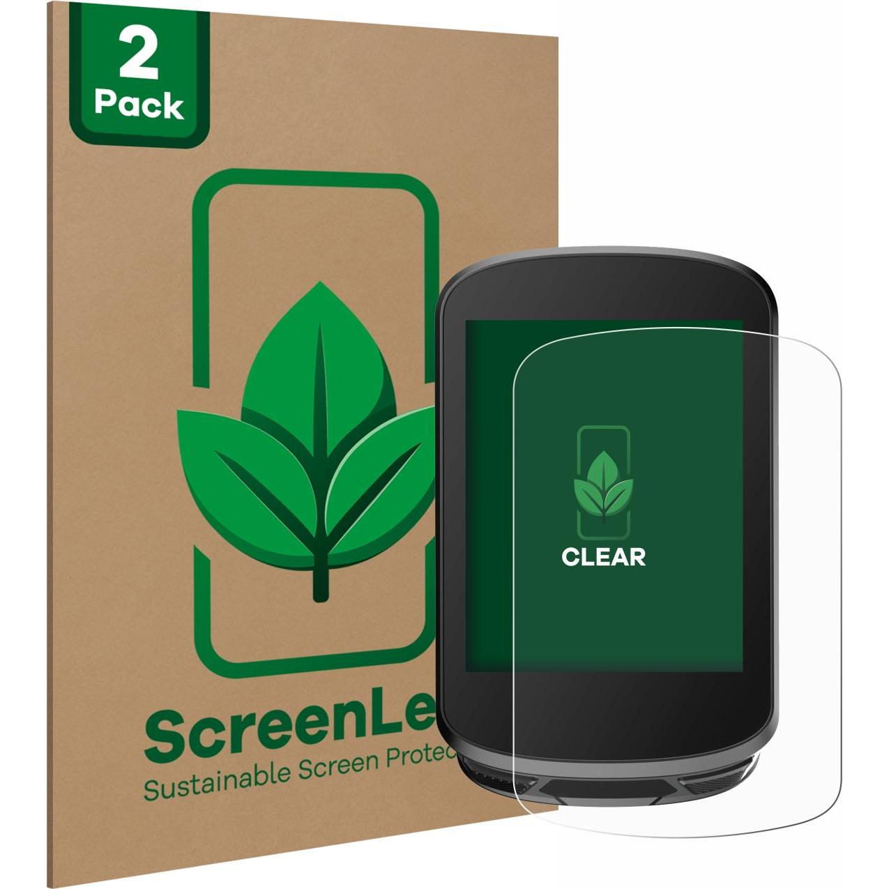 ScreenLeaf Pellicola protettiva, Proteggi Schermo Sostenibili, Clear, Antigraffio, Pellicola protettiva
