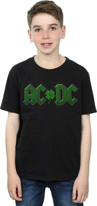 Produktbild AC/DC TShirt mit KleeblattLogo Jungen (116)