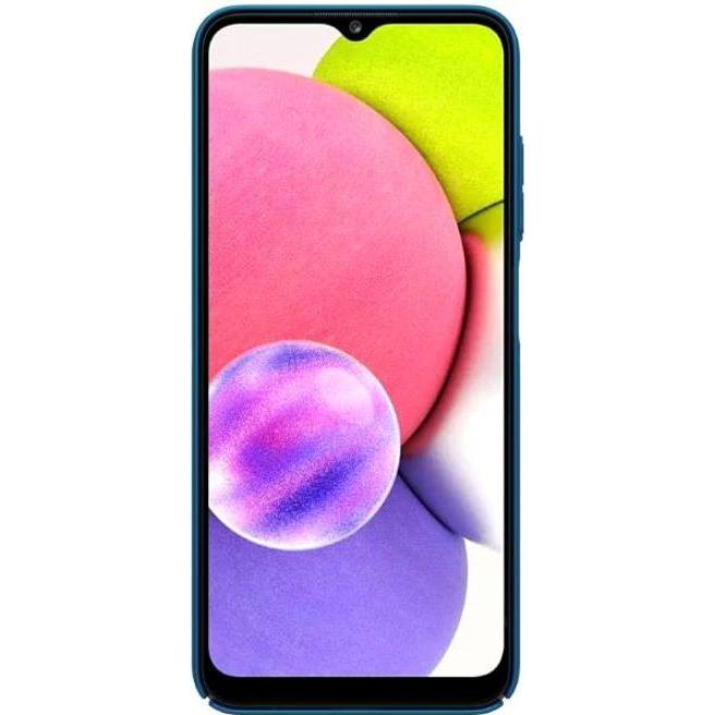 Thumbnail - Nillkin Super Frosted Shield Series (Samsung Galaxy A03s), Smartphone Hülle, Blau