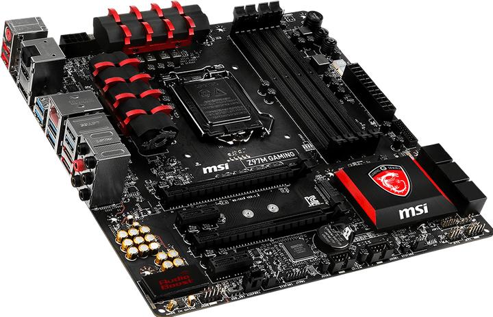Produktbild MSI Z97M Gaming (LGA 1150, Intel Z97, mATX)
