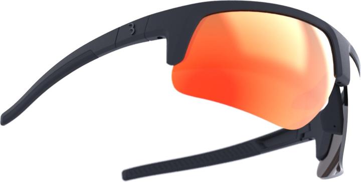 Actual product image BBB Goggles Comet black, MLC orange/red (Matt, MLC)