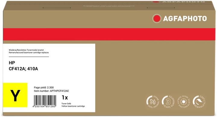 Actual product image AGFAPHOTO APTHPCF412AE Toner cartridge (e) (Y)