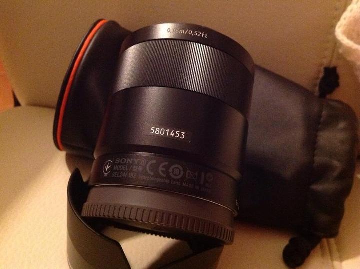 Immagine prodotto Sony E 24mm f/1.8 ZA Zeiss Sonnar T* (Sony E, APS-C / DX)