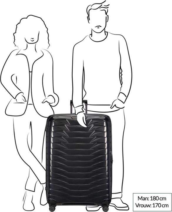 Produktbild Samsonite Proxis Trolley mit 4 Rollen 86cm