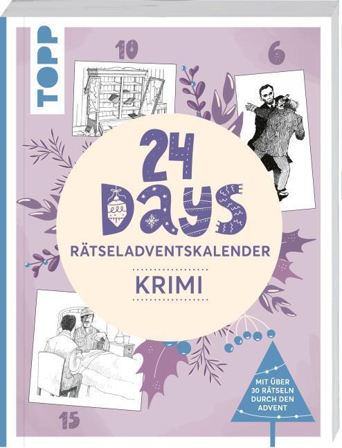 Produktbild 24 days Rätseladventskalender - Krimi