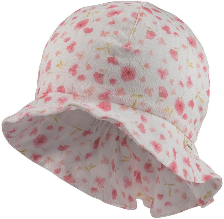Actual product image Sterntaler Sun Hat Flowers Ecru Gr. 49 (49)