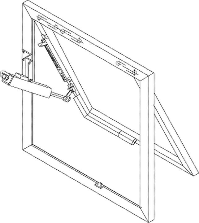 Immagine prodotto Geze Sistema di apertura/chiusura RWA 110 NT / 300mm