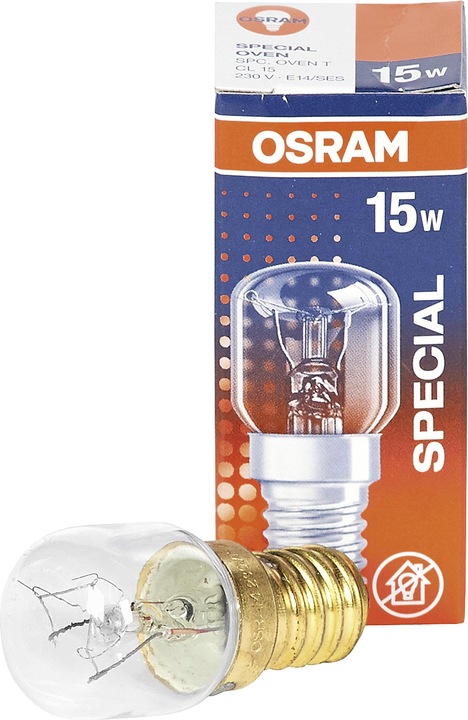 Actual product image Osram Oven lamp T (E14, 15 W, 85 lm, 1 x, G)
