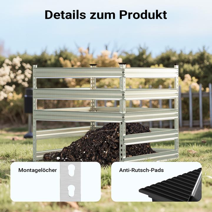 Produktbild Wiltec Gartenkomposter (900 l)