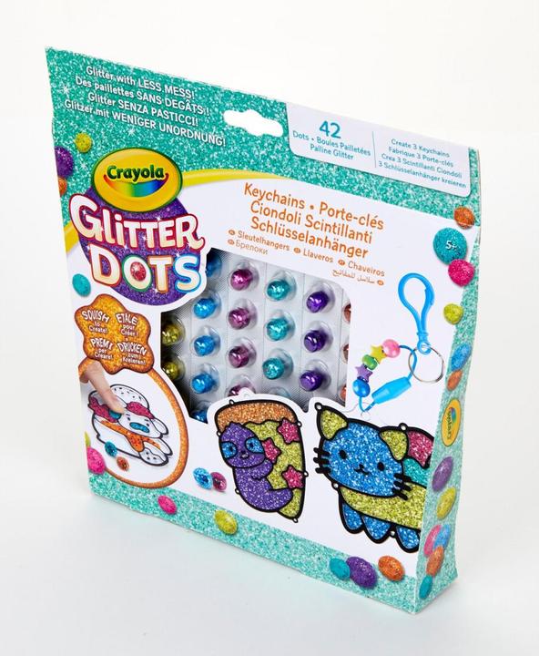 Produktbild Crayola Glitter Dots Keychain