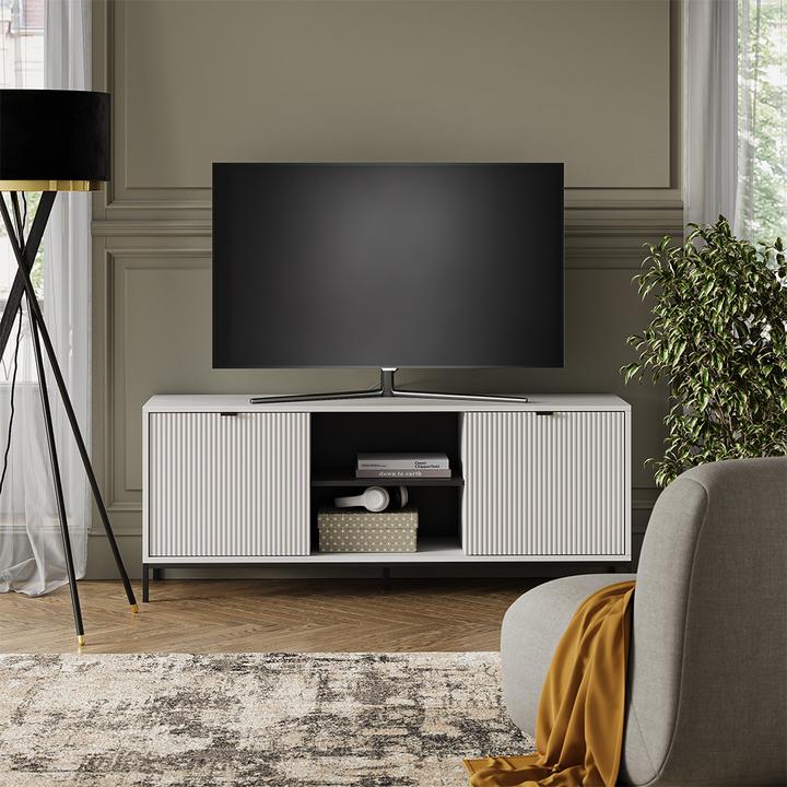 Produktbild Vichy Lowboard Eliza, Weiss, 150 x 60 cm mit 2 Türen