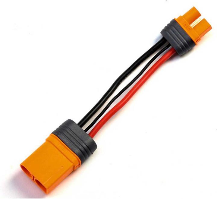 Spektrum Cavo adattatore iC3 Dispositivo intelligente iC3 alla batteria con connettore iC5 100mm 10 AWG