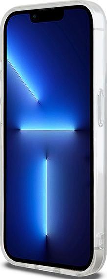 Immagine prodotto DKNY Custodia Magsafe con motivo a righe tonali in PC/TPU per iPhone 15 Pro Beige (Apple iPhone 15 Pro)