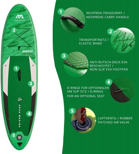 Actual product image Aqua Marina All-Around iSUP Breeze (9'1")