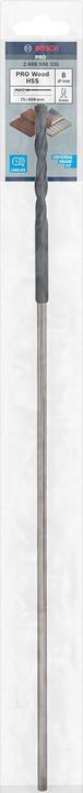 Produktbild Bosch Professional Zubehör PRO Wood HSS Installationsbohrer, 6 x 75 x 400 mm (6 mm)