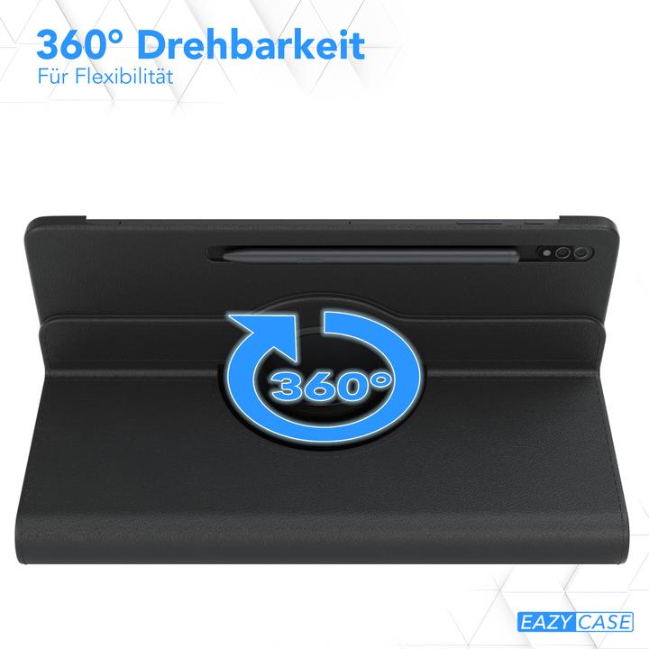 Produktbild EAZY CASE Rotationcase Samsung Galaxy Tab S7 Plus / 5G (Samsung Galaxy Tab S7)