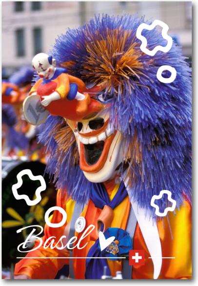 Image du produit CreaDiva Fotomagnet Basel - Fasnacht Waggis