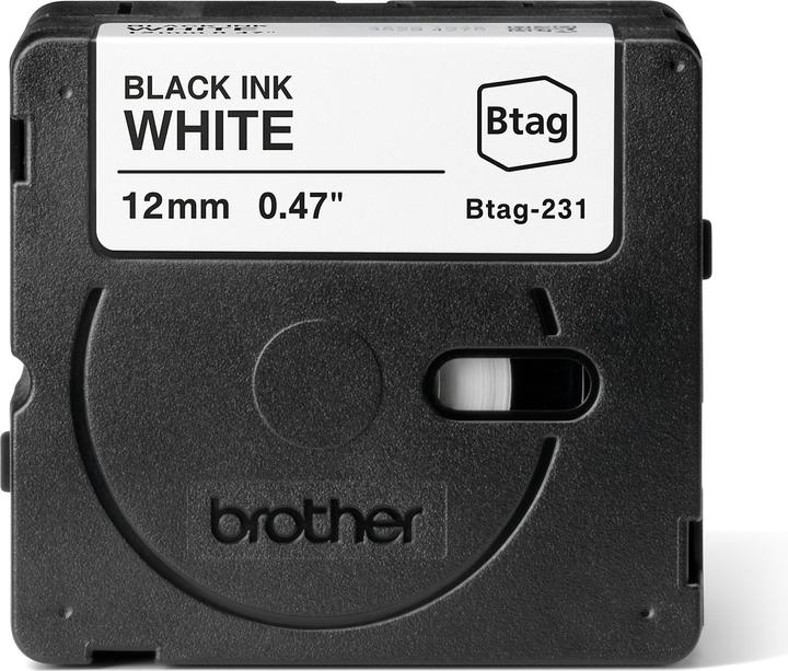 Actual product image Brother BTAG231 (1.20 cm, White)