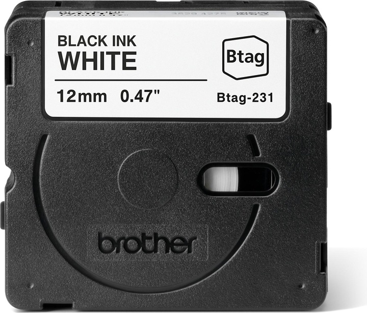 Brother Btag (1.20 cm, Weiss)