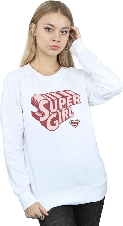Produktbild Supergirl Retro Logo Sweatshirt (XL)