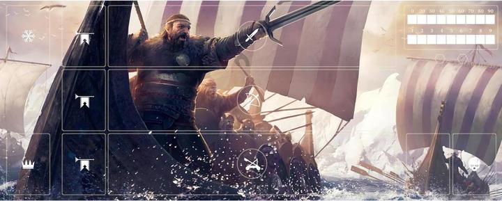 Actual product image No Loading Games Gwent Neoprene Mat Skellige