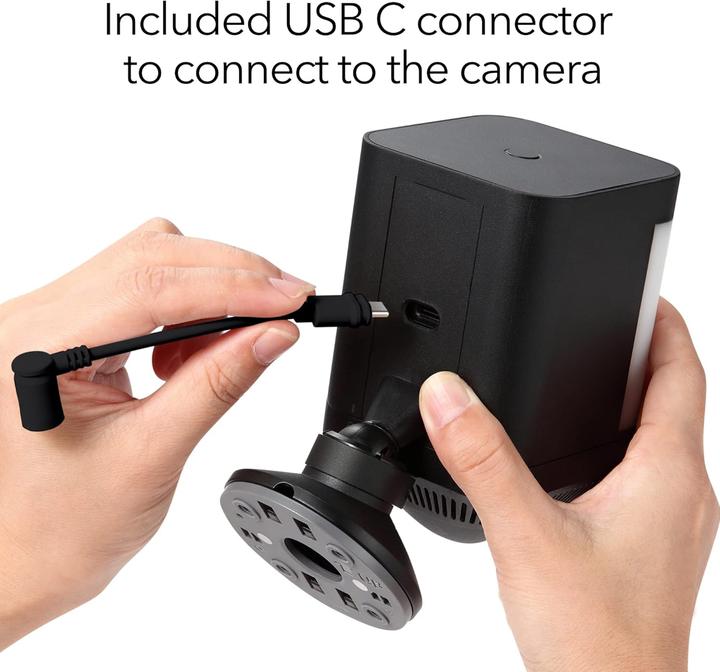 Actual product image Wasserstein Solar panel for security camera (Solar panel)