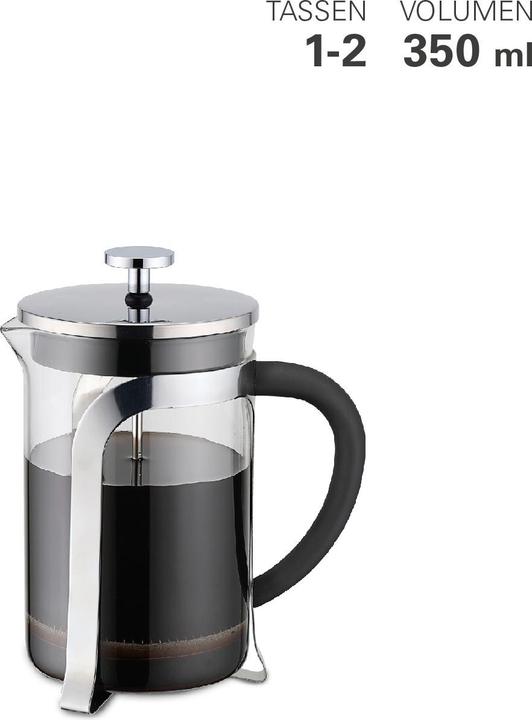 Actual product image Weis Press filter jug glass/stainless steel 0.35 litres (0.35 l)